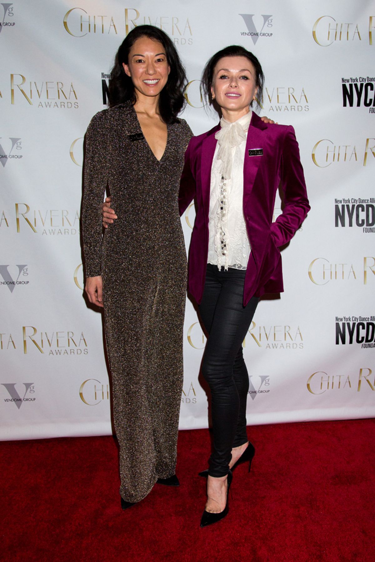 Naomi Kakuk, Irina Dvorovenko at 