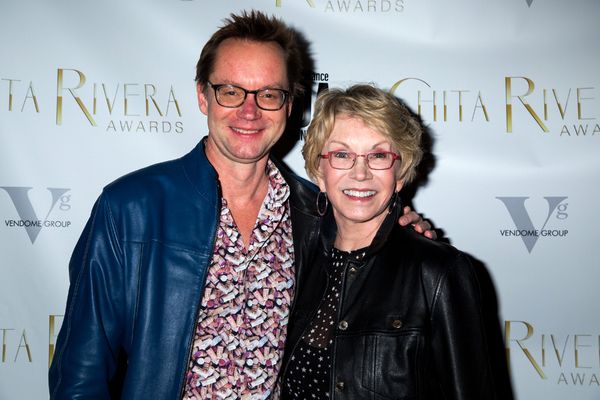 Michael Riedel, Sandy Duncan Photo