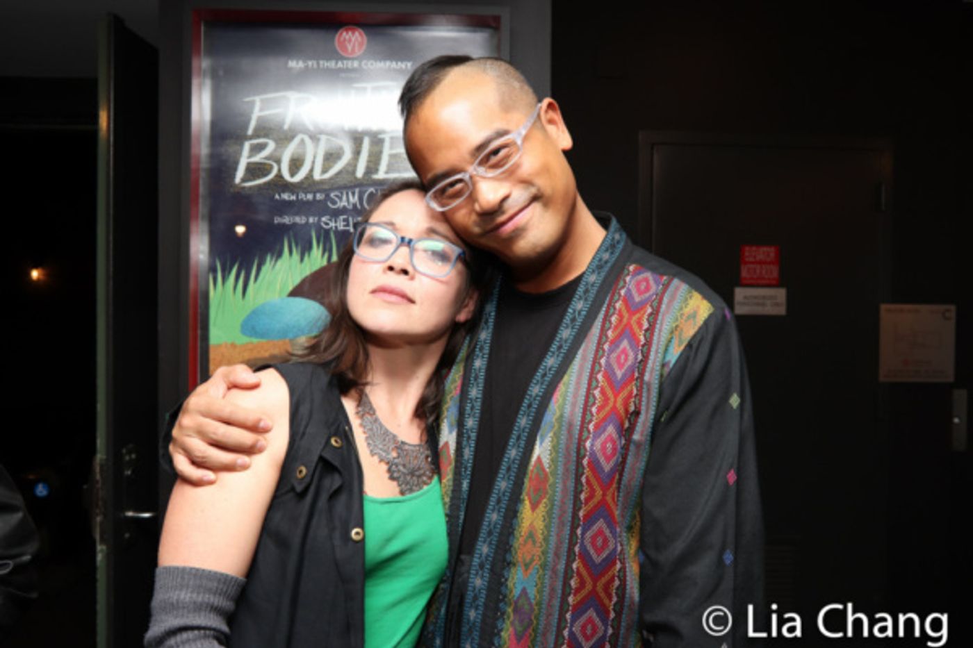 Photo Flash: Thom Sesma, Jeffrey Omura, Kimiye Corwin, Emma Kikue And More Celebrate World Premiere Of Sam Chanse's FRUITING BODIES  Image