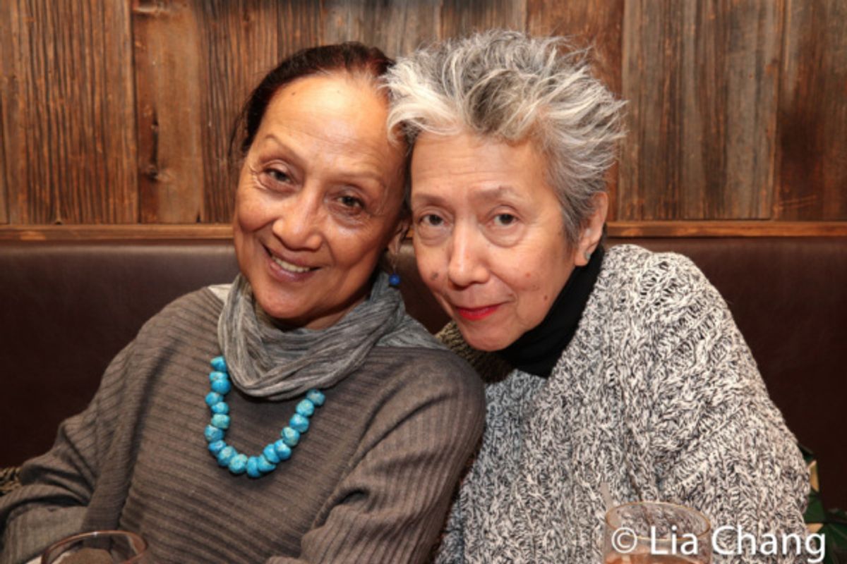 Ching Valdes-Aran and Jessica Hagedorn at 