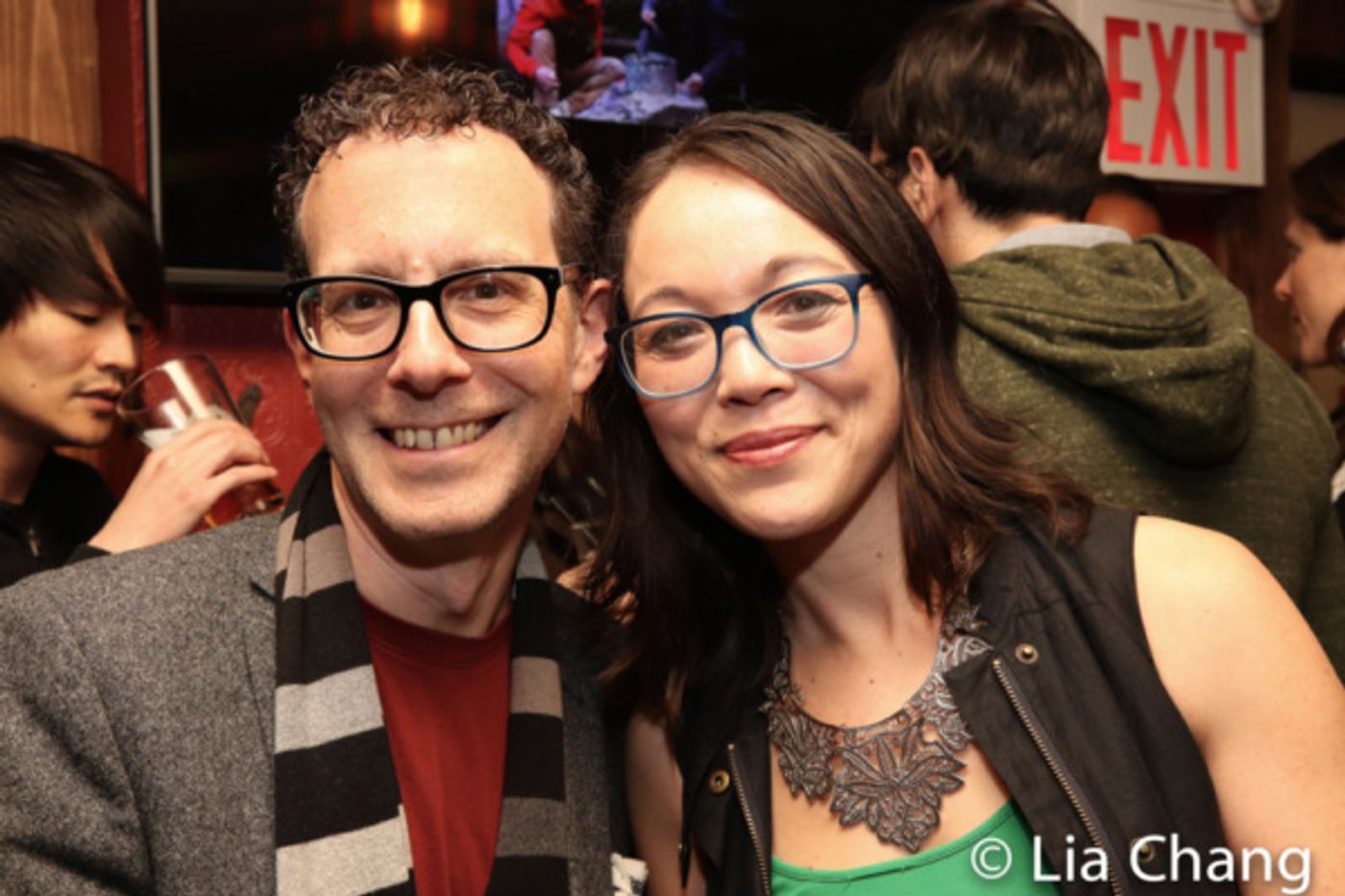 Photo Flash: Thom Sesma, Jeffrey Omura, Kimiye Corwin, Emma Kikue And More Celebrate World Premiere Of Sam Chanse's FRUITING BODIES  Image