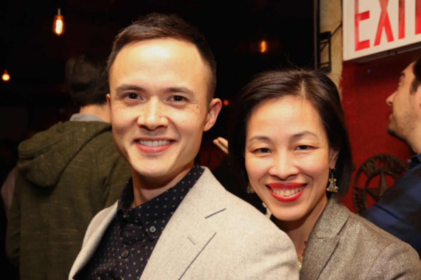 Photo Flash: Thom Sesma, Jeffrey Omura, Kimiye Corwin, Emma Kikue And More Celebrate World Premiere Of Sam Chanse's FRUITING BODIES  Image