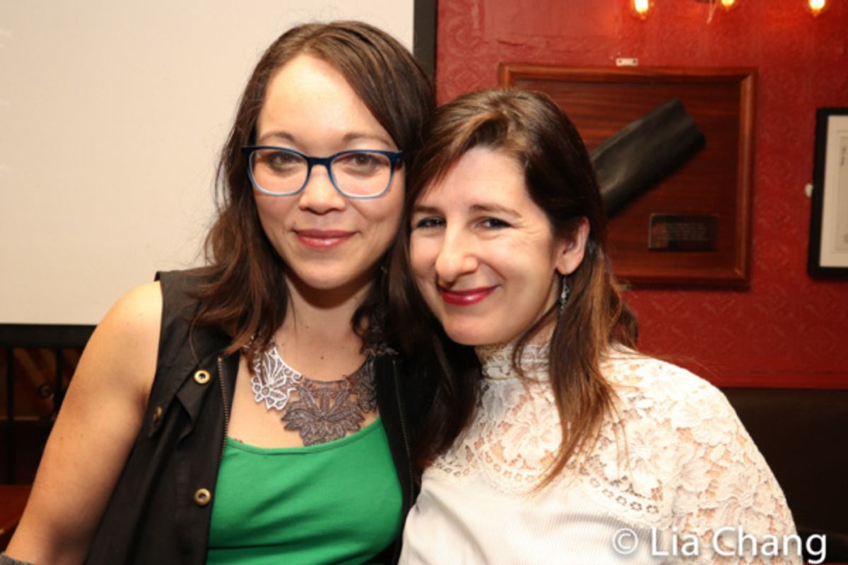 Playwright Sam Chanse and director Shelley Butler at 