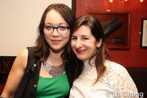 Playwright Sam Chanse and director Shelley Butler Photo