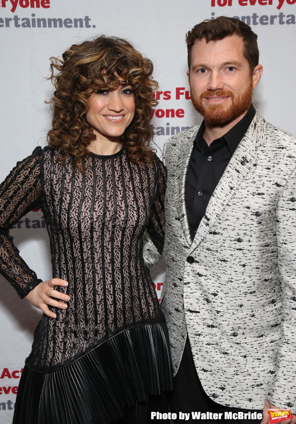 Sarah Stiles and Brother at 