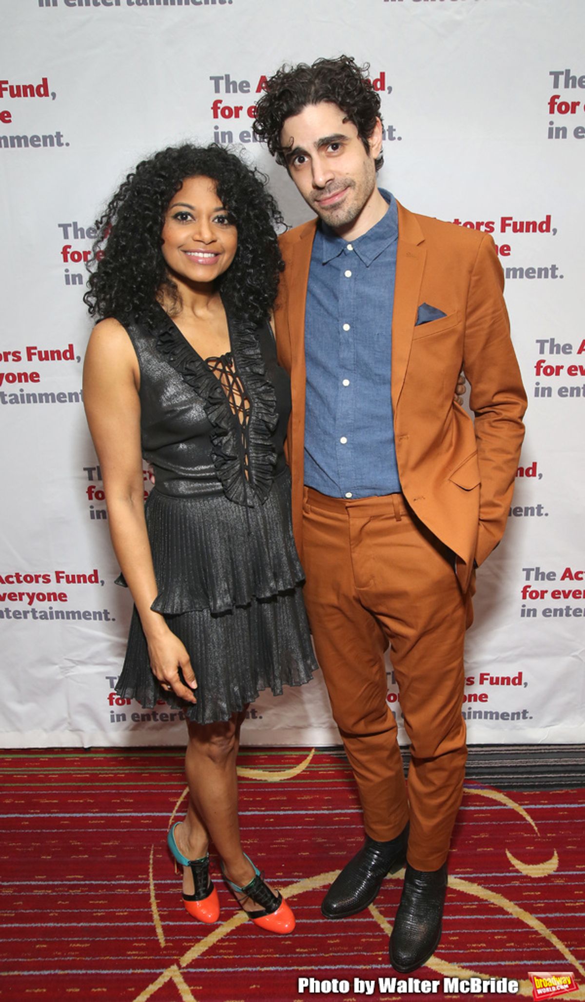 Rebecca Naomi Jones and Damon Daunno  at 