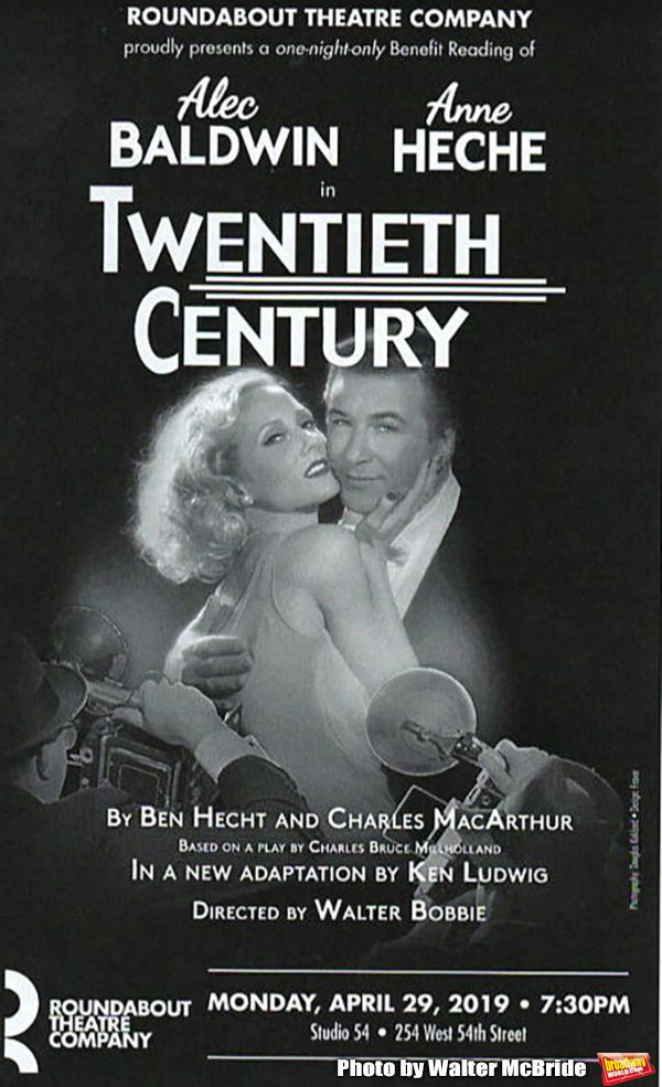 Photo Coverage: Alec Baldwin, Anne Heche, and the Cast of TWENTIETH CENTURY's Benefit Reading Take Their Bows — photo 1 of 32