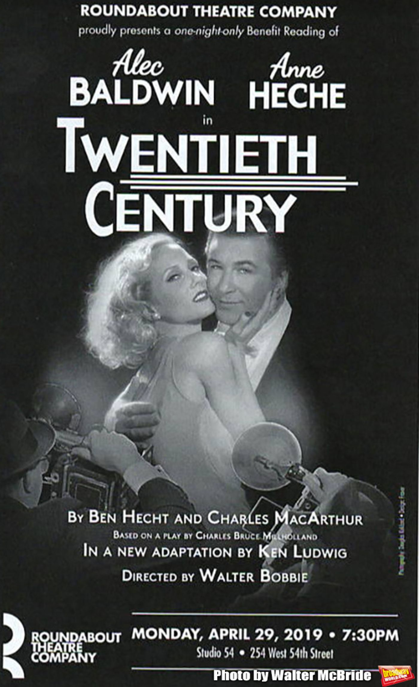 Photo Coverage: Alec Baldwin, Anne Heche, and the Cast of TWENTIETH CENTURY's Benefit Reading Take Their Bows  Image