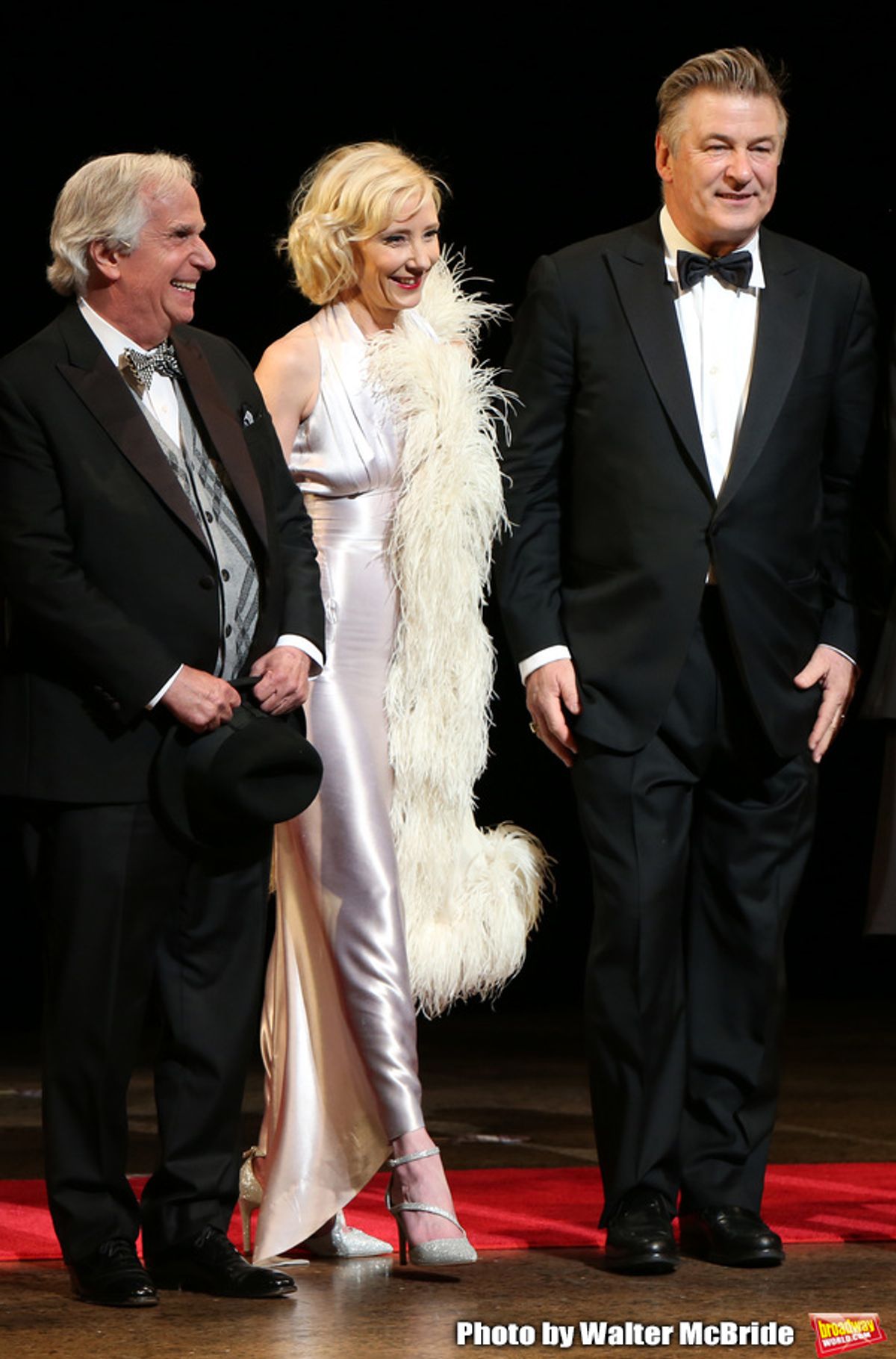 Henry Winkler, Anne Heche and Alec Baldwin  at 