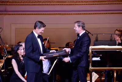 Kenneth Lowe (Honoree) and Steven Reineke Photo