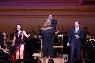 Leba Hall, Alex Newell, Steven Reineke and Stark Sands Photo