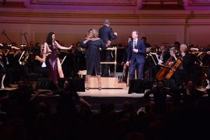 Leba Hall, Alex Newell, Steven Reineke and Stark Sands Photo