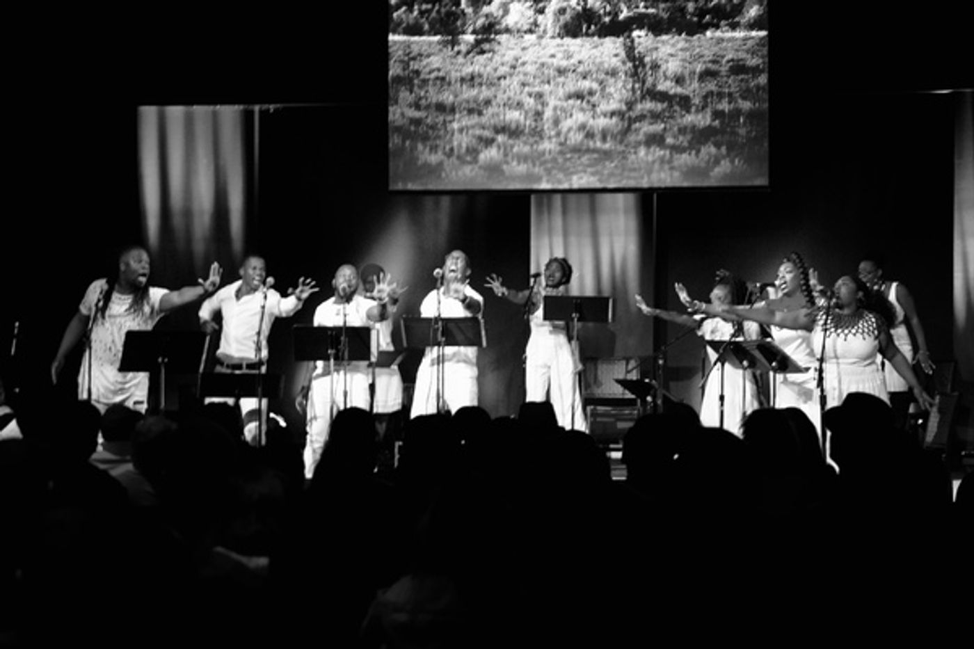 Photo Flash: Tshidi Manye, Quentin Earl Darrington and More in National Black Theatre-Apollo Theater's Concert Reading of WiLDFLOWER  Image