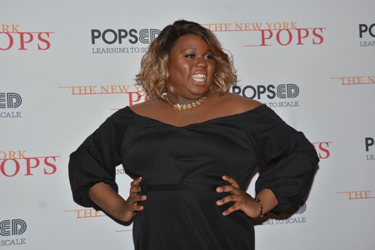 Alex Newell at 