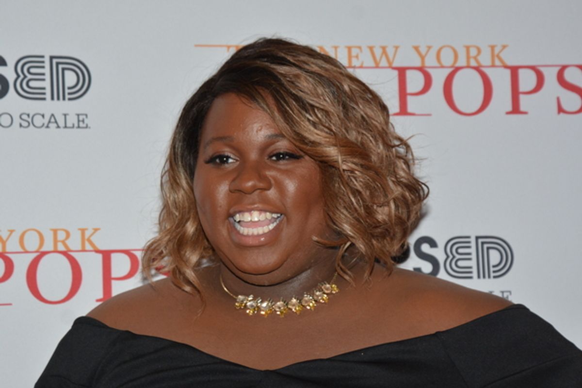 Alex Newell at 