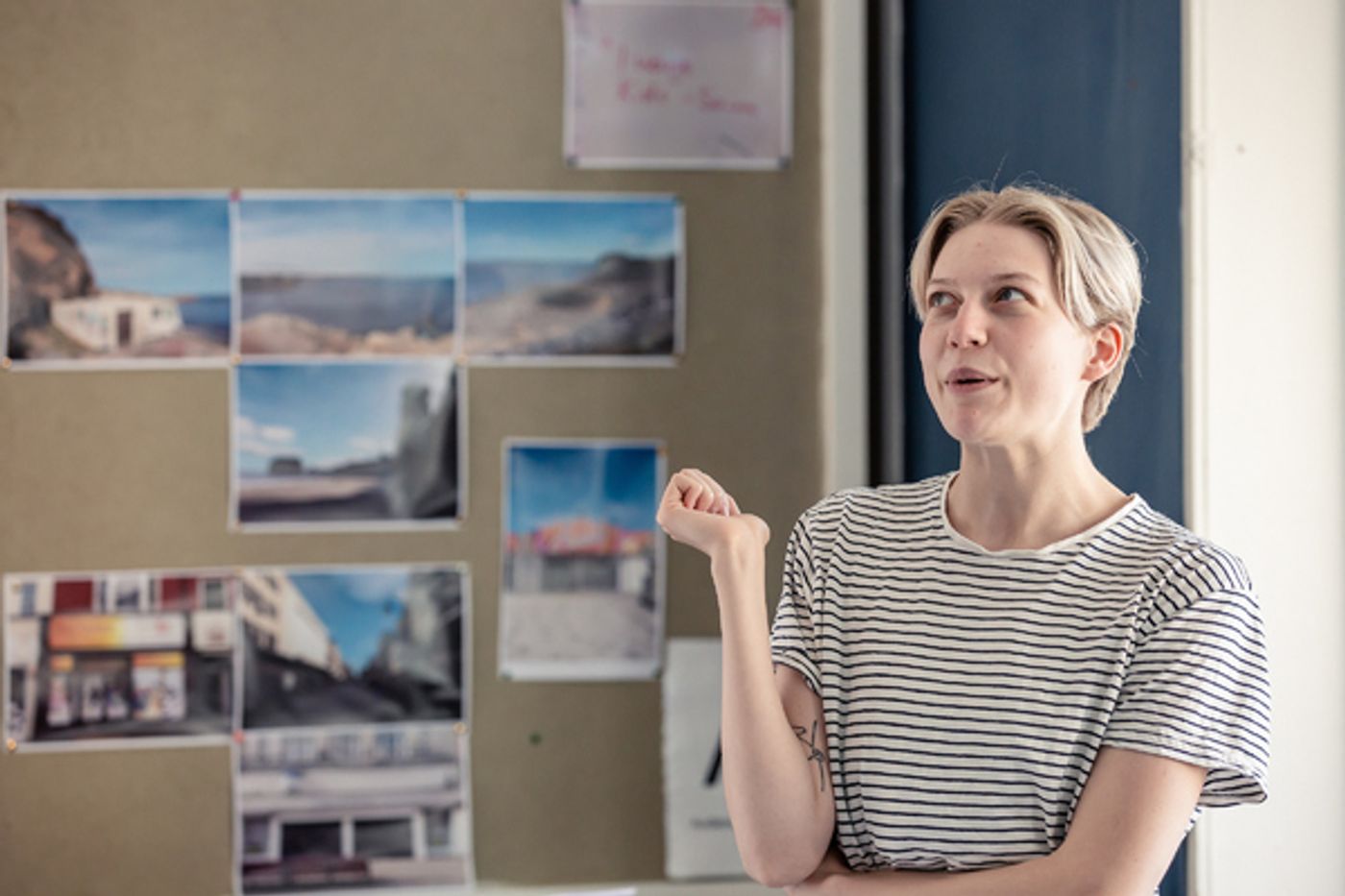 Photo Flash: Inside Rehearsal For OUT OF WATER at Orange Tree  Image