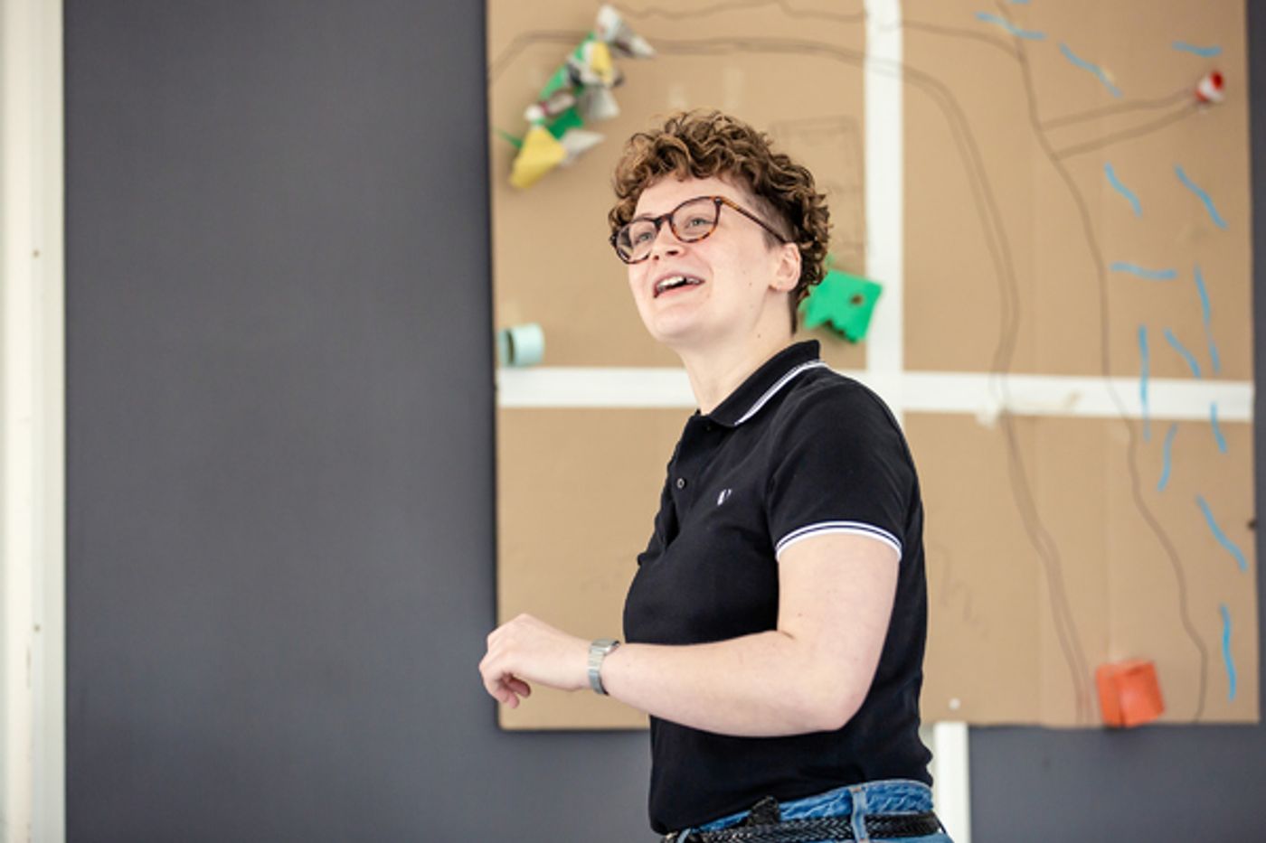 Photo Flash: Inside Rehearsal For OUT OF WATER at Orange Tree  Image