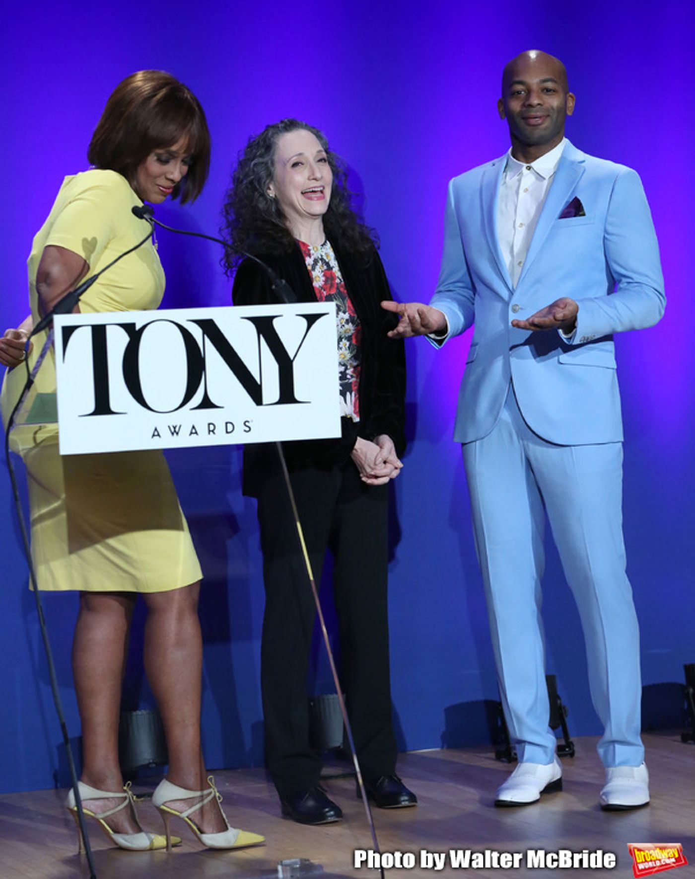 Photo Coverage: Brandon Victor Dixon and Bebe Neuwirth Announce the 2019 Tony Award Nominations  Image