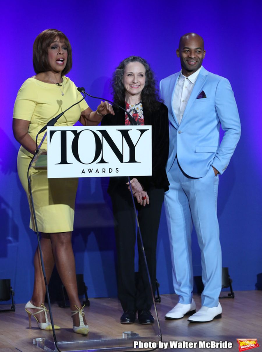 Photo Coverage: Brandon Victor Dixon and Bebe Neuwirth Announce the 2019 Tony Award Nominations Image
