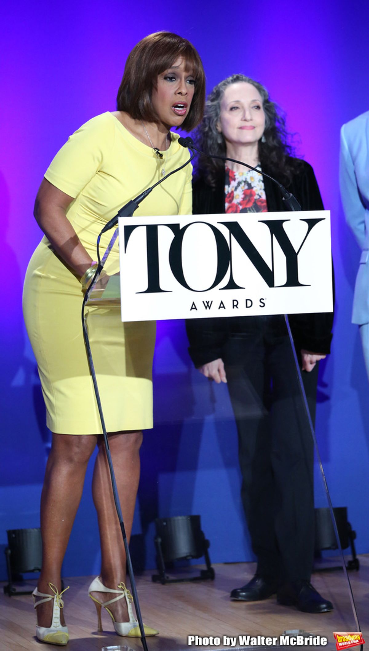  Gayle King and Bebe Neuwirth at 