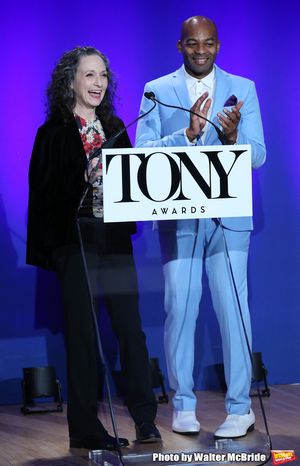 Bebe Neuwirth and Brandon Victor Dixon @ BroadwayWorld Bebe Neuwirth and Brandon Victor Dixon Photo