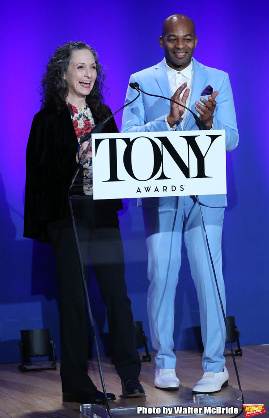 Photo Coverage: Brandon Victor Dixon and Bebe Neuwirth Announce the 2019 Tony Award Nominations Image
