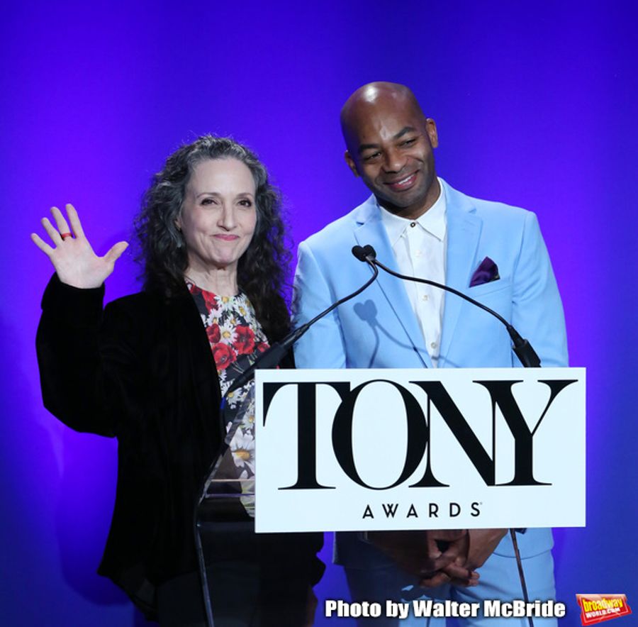 Photo Coverage: Brandon Victor Dixon and Bebe Neuwirth Announce the 2019 Tony Award Nominations Image