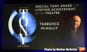 Special Tony Award for Lifetime Achievement in the Theatre to Terrence McNally @ BroadwayWorld Special Tony Award for Lifetime Achievement in the Theatre to Terrence McNally Photo