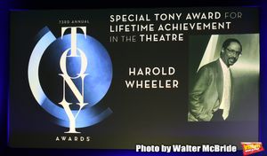 Special Tony Award for Lifetime Achievement in the Theatre to Harold Wheeler @ BroadwayWorld Special Tony Award for Lifetime Achievement in the Theatre to Harold Wheeler Photo