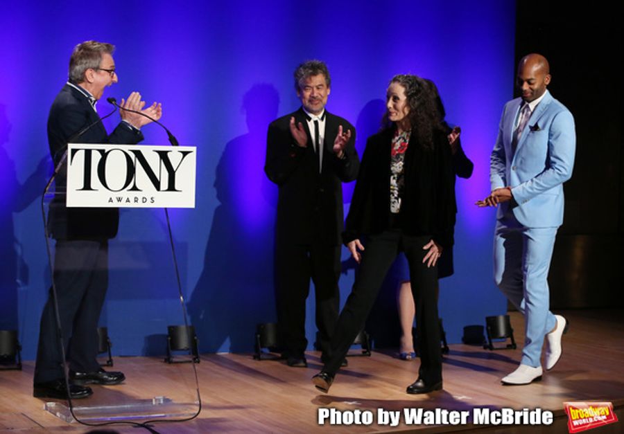 Photo Coverage: Brandon Victor Dixon and Bebe Neuwirth Announce the 2019 Tony Award Nominations Image