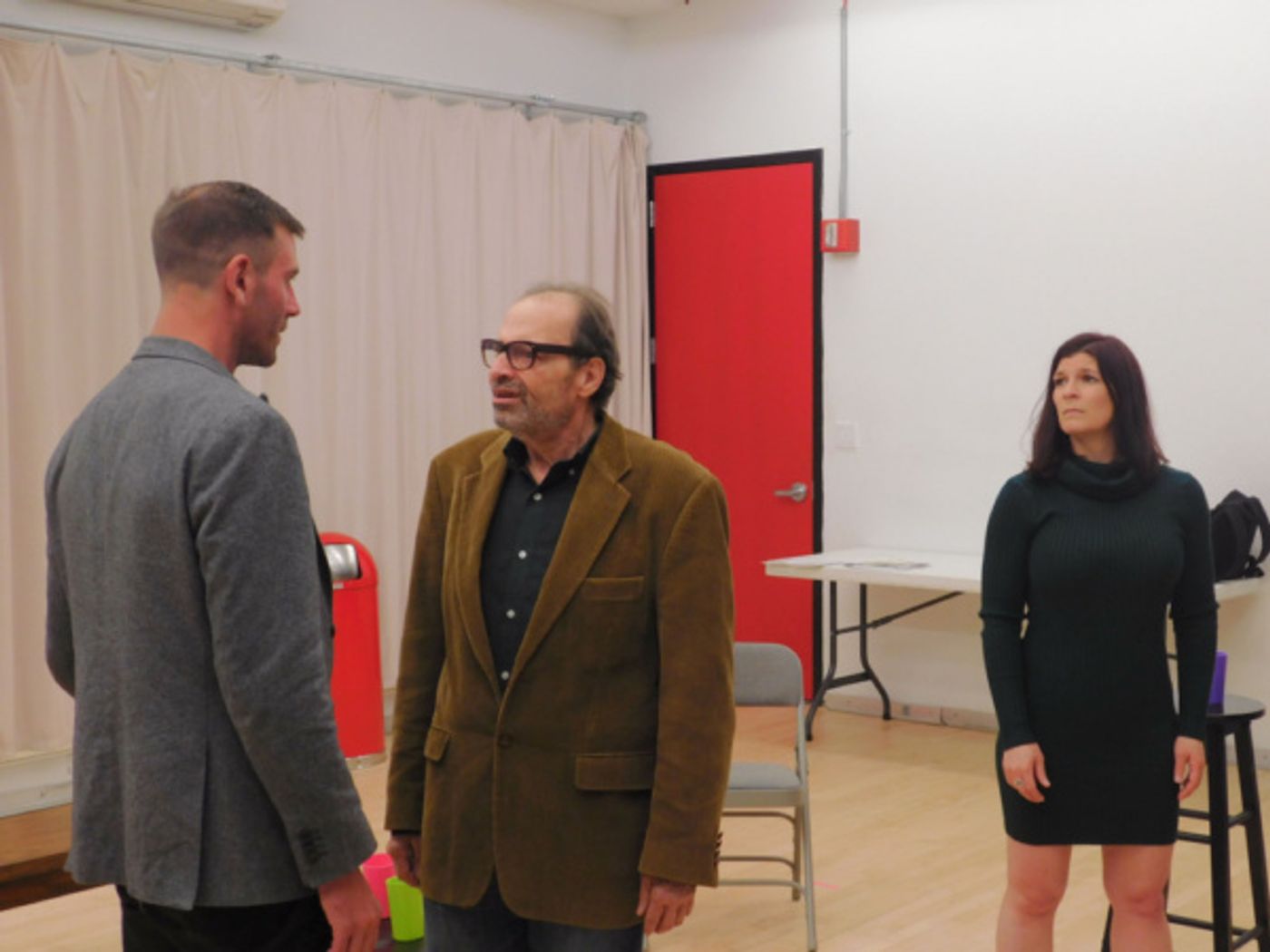 Photo Flash: In Rehearsal With The NY Premiere of THE ARCHBISHOP'S CEILING  Image