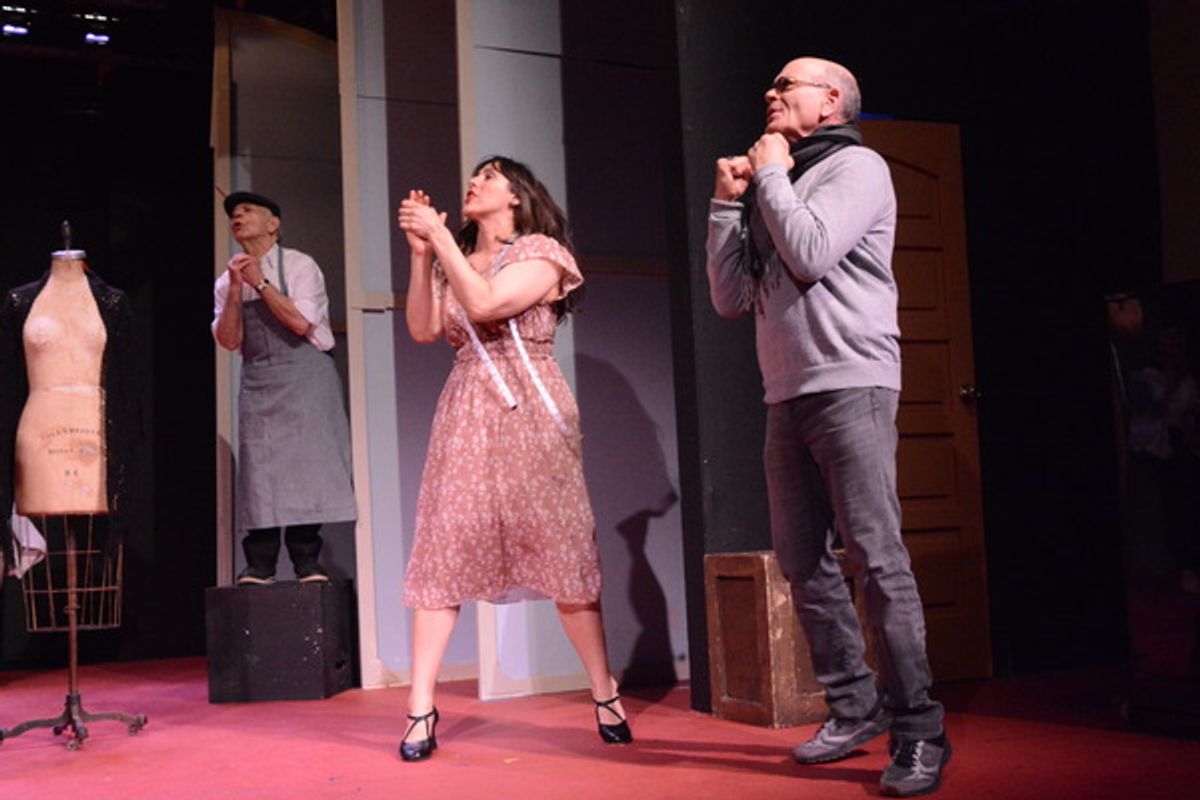 Ray DeMattis, Farah Alvin and Robert Picardo at 