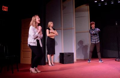 Allie Trimm, Dana Costello and Joe Veale Photo