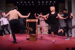 Chris Dwan, Dana Costello and cast Photo