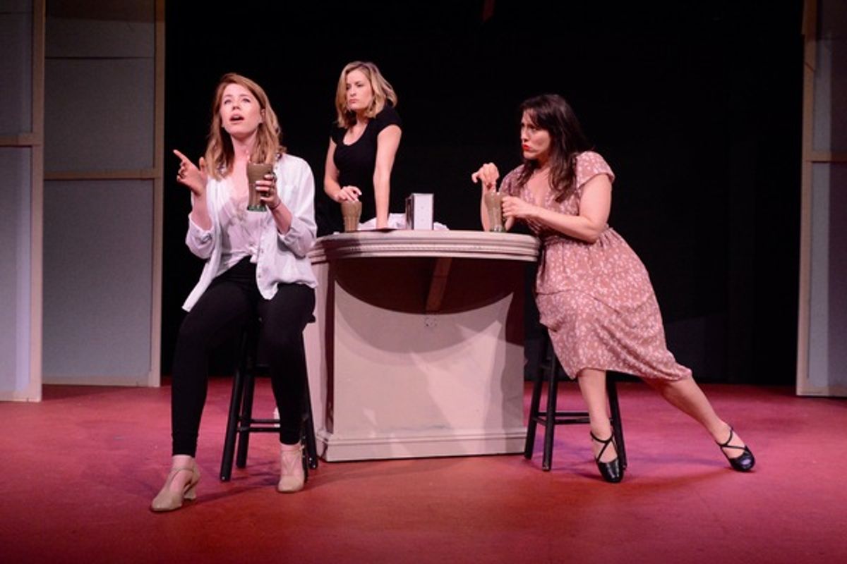 Allie Trimm, Dana Costello and Farah Alvin at 