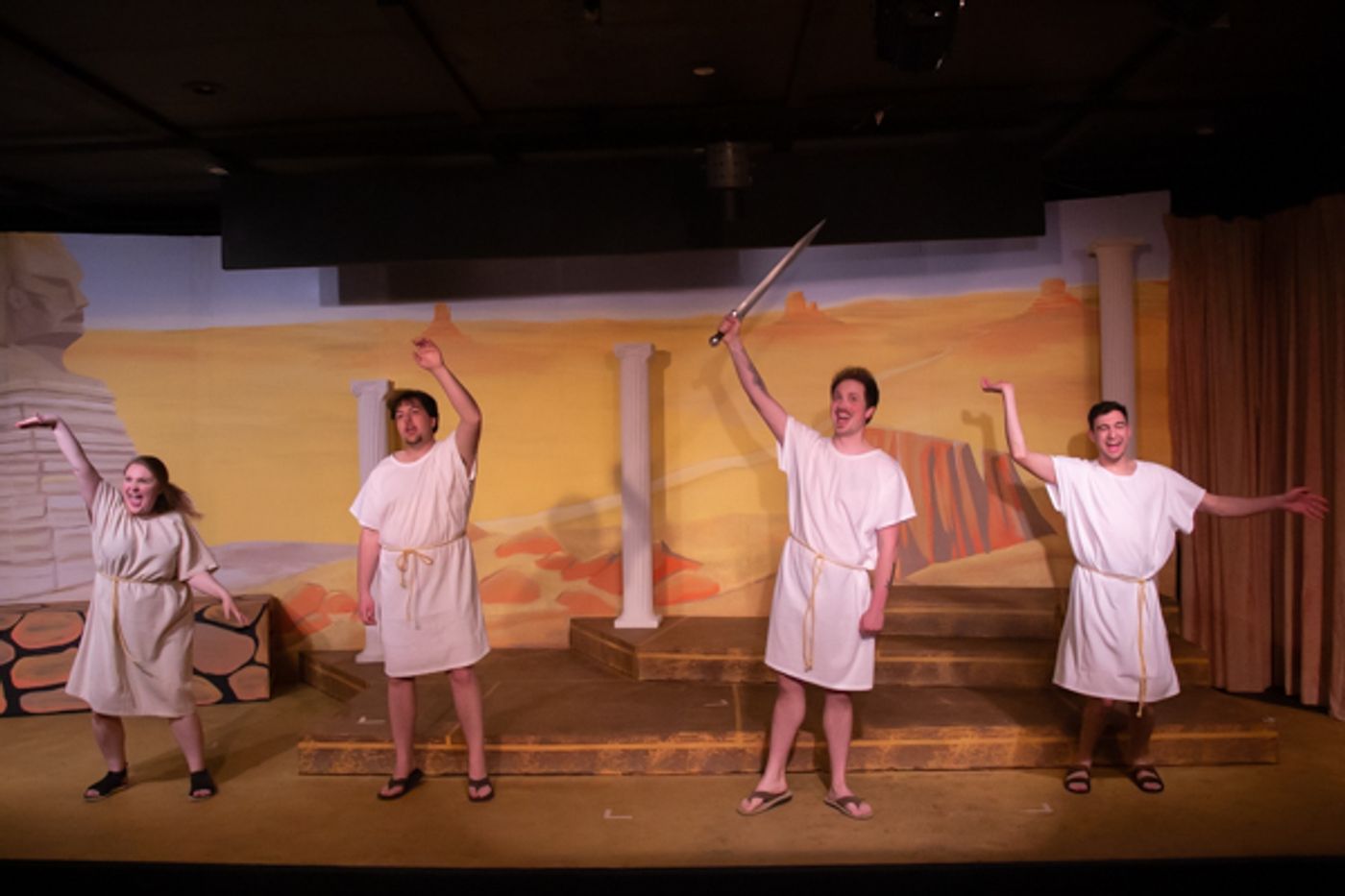 Photo Coverage: First look at Curtain Players' EPIC PROPORTIONS Photo Coverage: First look at Curtain Players' EPIC PROPORTIONS Image