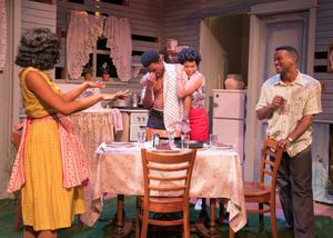 Jennifer Latimore, Jalen Gilbert, Cage Sebastian Pierre Photo