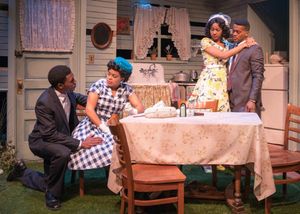 Jalen Gilbert, Ayanna Bria Bakari, Jennifer Latimore, Cage Sebastian Pierre Photo