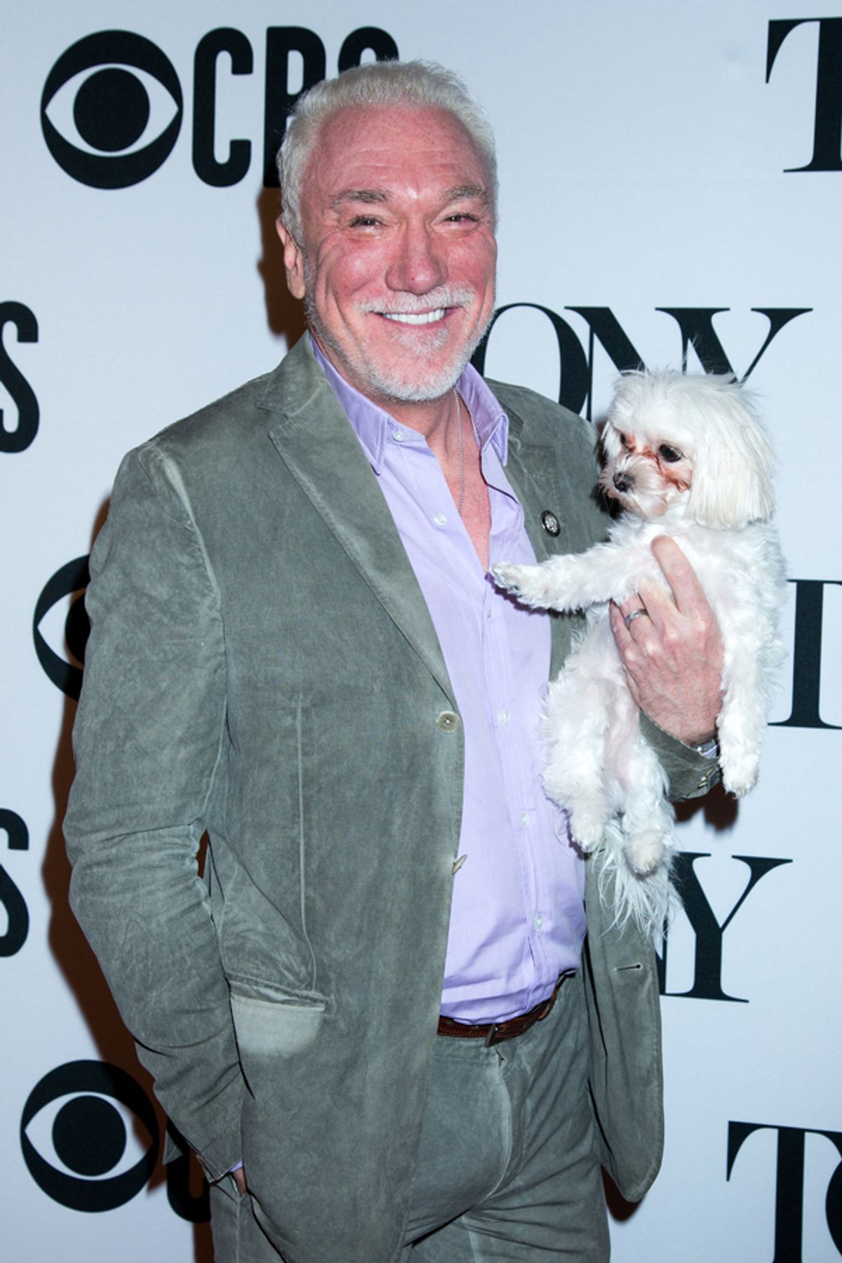 Patrick Page and Georgie at 