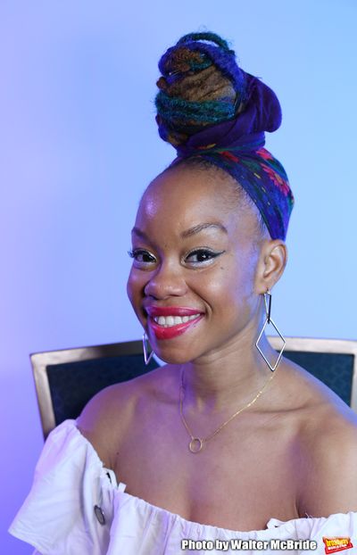 Camille A. Brown during The 73rd Annual Tony Awards Meet The Nominees Press Day at th Photo
