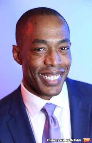 Michael McElroy during The 73rd Annual Tony Awards Meet The Nominees Press Day at the Sofitel Hotel on May 01, 2019 in New York City.
@ BroadwayWorld Michael McElroy during The 73rd Annual Tony Awards Meet The Nominees Press Day at the Photo