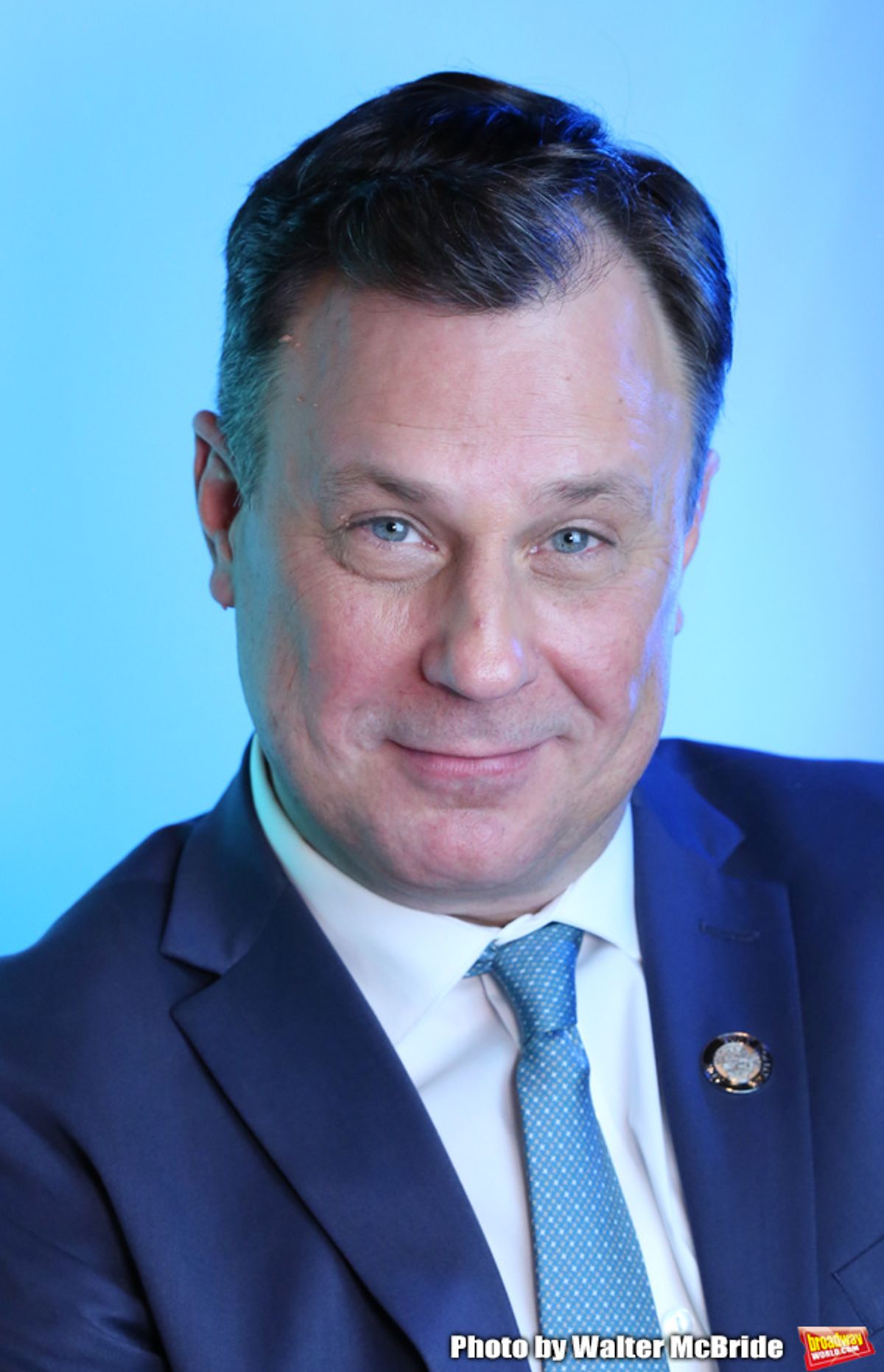 Brooks Ashmanskas during The 73rd Annual Tony Awards Meet The Nominees Press Day at the Sofitel Hotel on May 01, 2019 in New York City. 
 at 