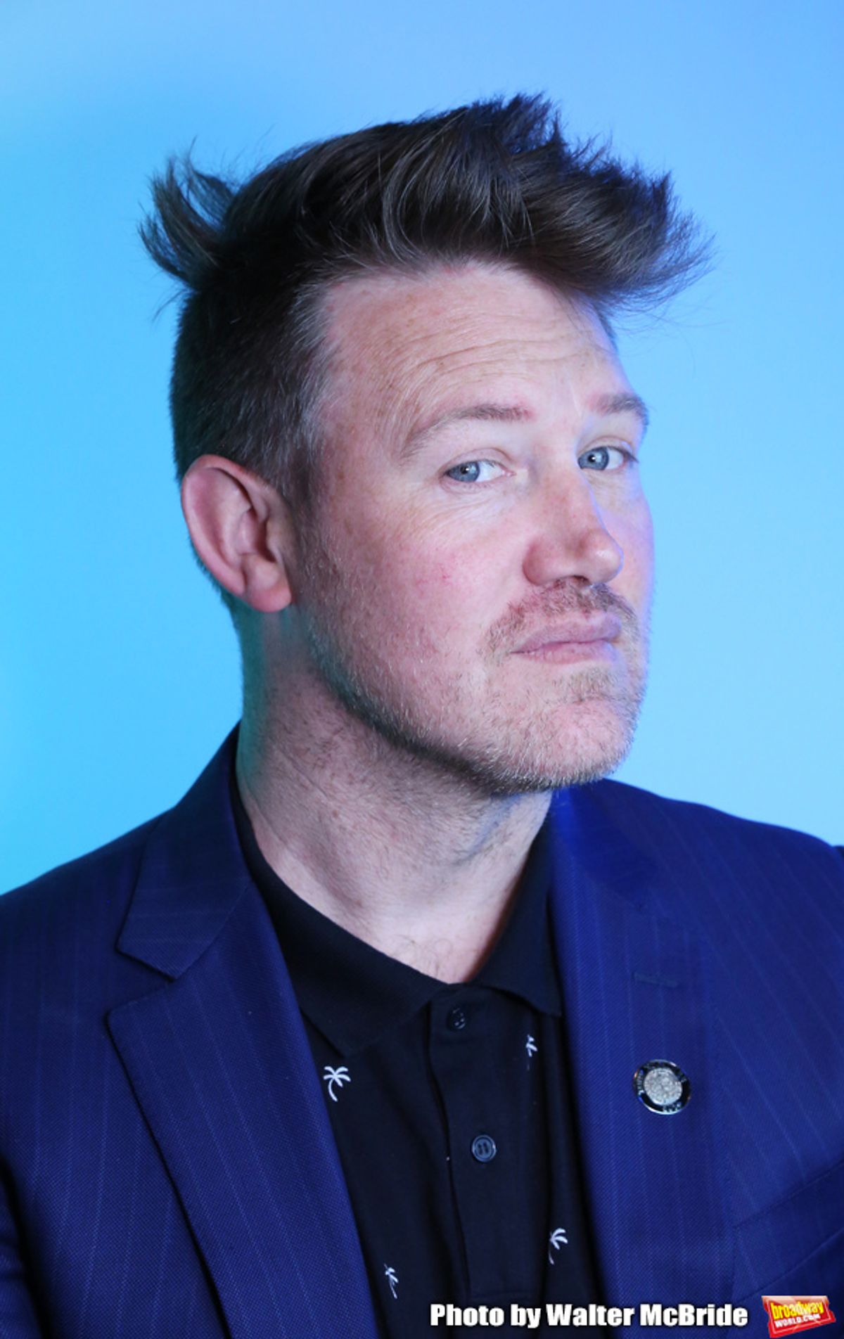 Eddie Perfect during The 73rd Annual Tony Awards Meet The Nominees Press Day at the Sofitel Hotel on May 01, 2019 in New York City. 
 at 