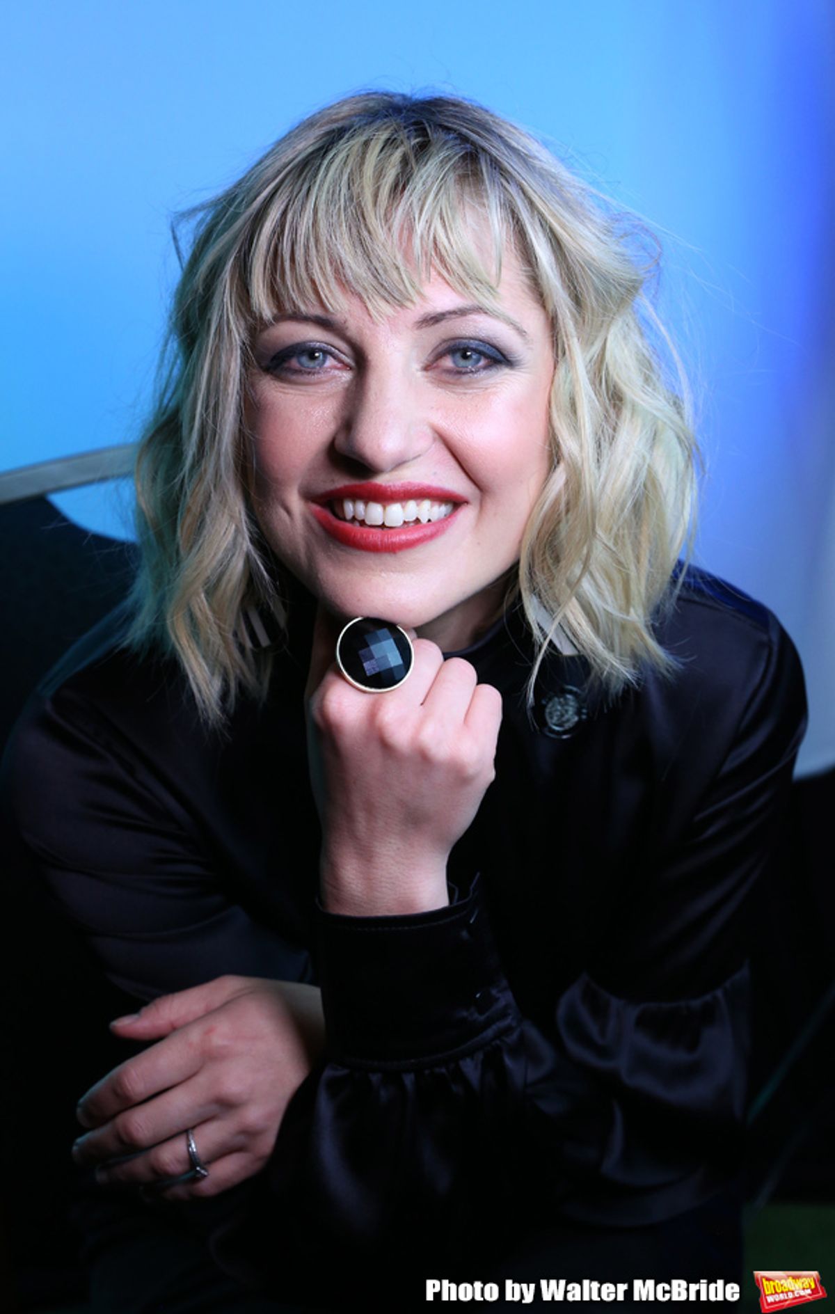 Anais Mitchell during The 73rd Annual Tony Awards Meet The Nominees Press Day at the Sofitel Hotel on May 01, 2019 in New York City. 
 at 