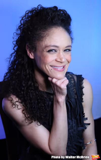 Amber Gray during The 73rd Annual Tony Awards Meet The Nominees Press Day at the Sofi Photo