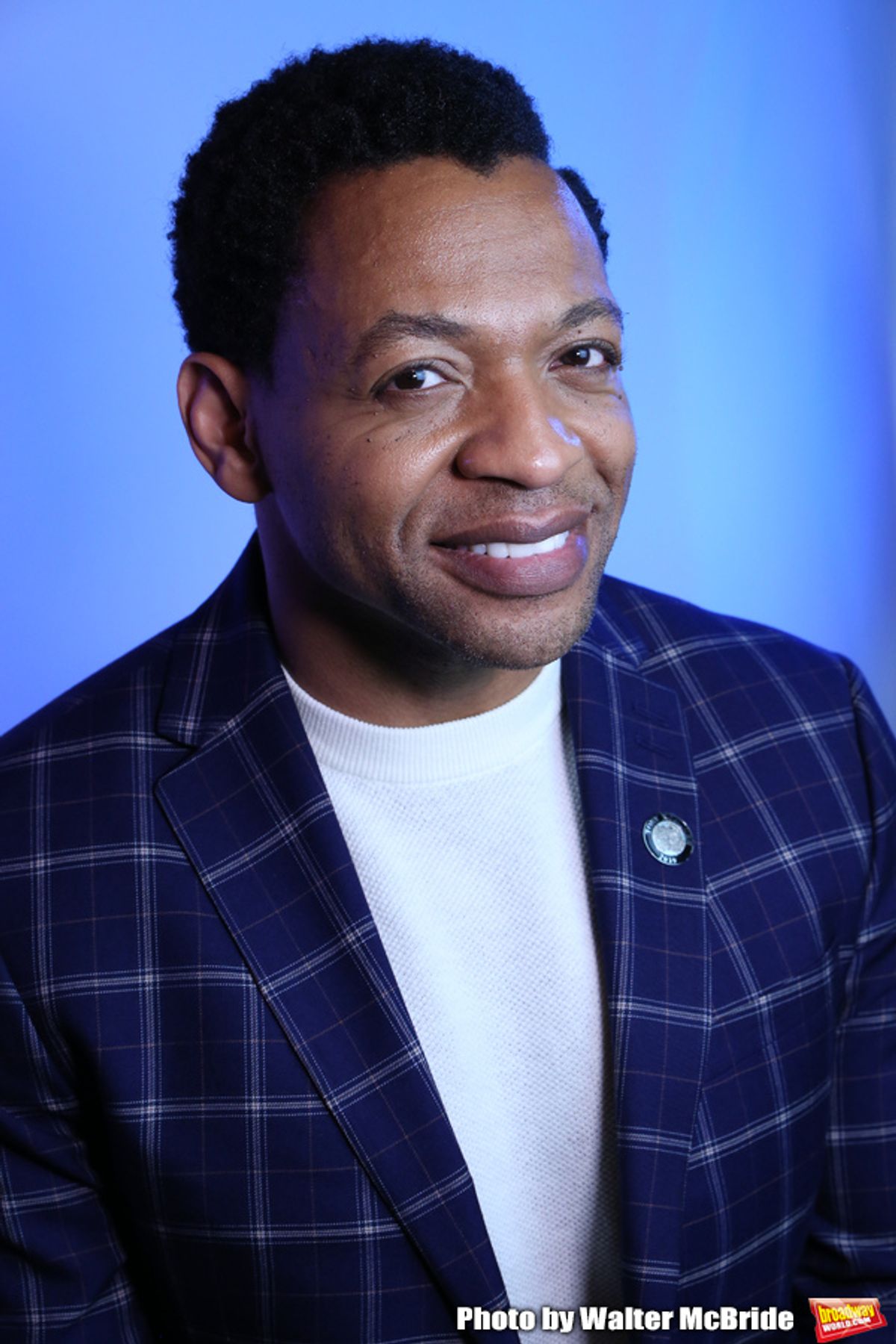 Derrick Baskin during The 73rd Annual Tony Awards Meet The Nominees Press Day at the Sofitel Hotel on May 01, 2019 in New York City. 
 at 