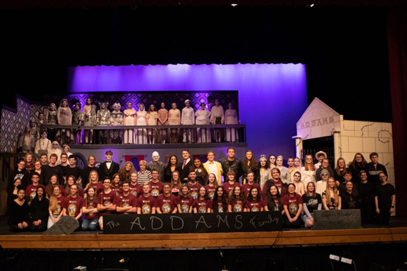 Photo Coverage: First Look at Hilliard Bradley Theatre's THE ADDAMS FAMILY  Image