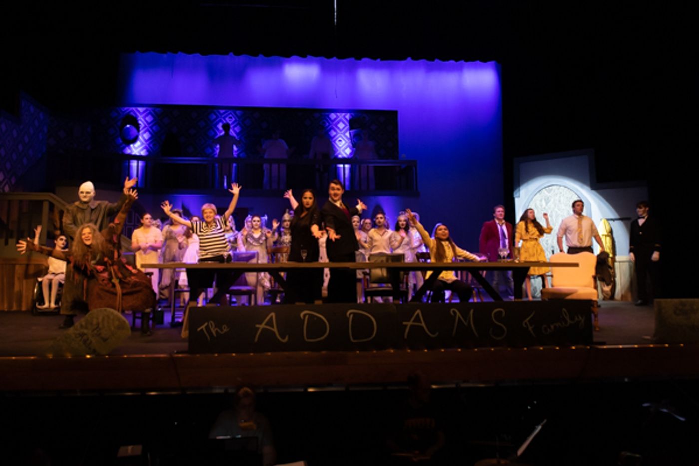 Photo Coverage: First Look at Hilliard Bradley Theatre's THE ADDAMS FAMILY  Image