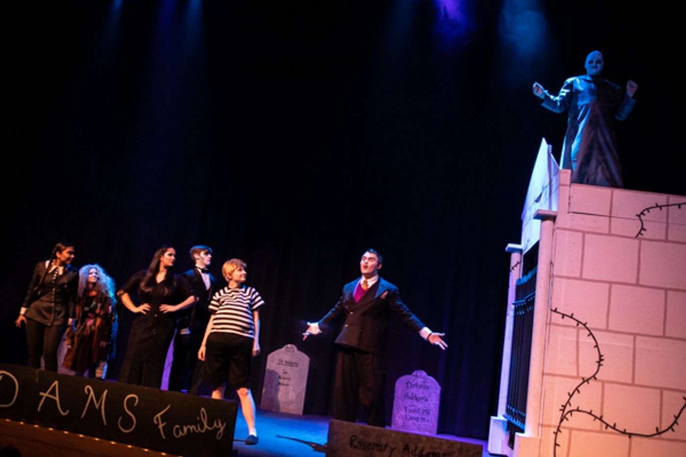 Photo Coverage: First Look at Hilliard Bradley Theatre's THE ADDAMS FAMILY  Image