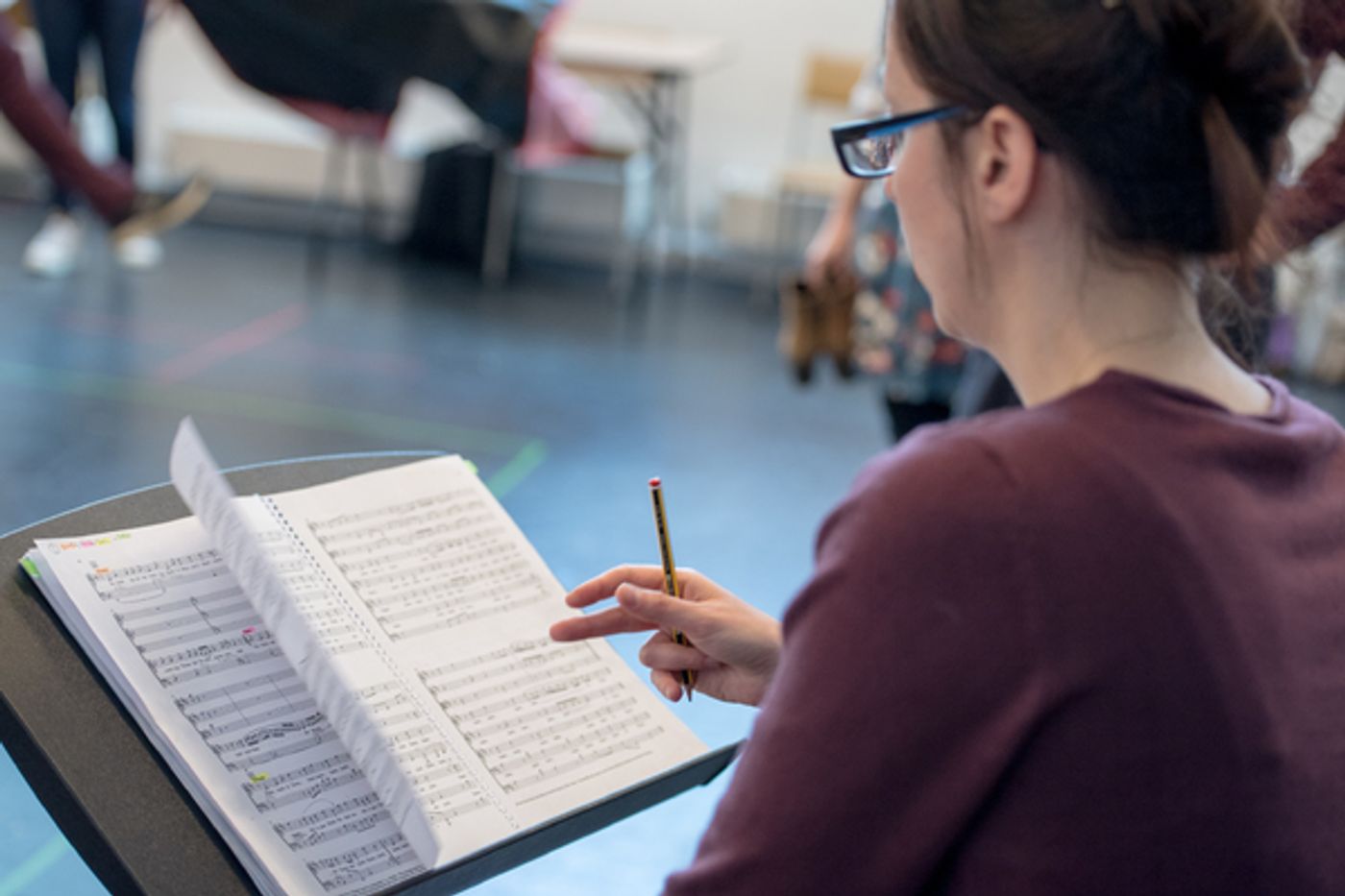 Photo Flash: Inside Rehearsal For DIDO at the Unicorn  Image